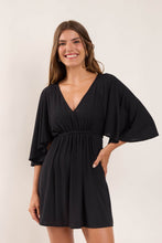 Cargar imagen en el visor de la galería, Image 04: Rio De Sol Vêtement De Plage Black Mini Dress
