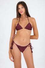 Cargar imagen en el visor de la galería, Model Front: Rio De Sol Bas Bottom Barolo Frufru-Fio
