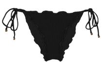 Cargar imagen en el visor de la galería, Product Front: Rio De Sol Bas Bottom Dots-Black Frufru
