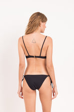 Cargar imagen en el visor de la galería, Model Back: Rio De Sol Bas Bottom Dots-Black Ibiza-Comfy
