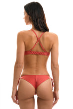 Cargar imagen en el visor de la galería, Model Back: Rio De Sol Bas Bottom Madras Tri Arg
