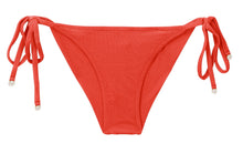 Cargar imagen en el visor de la galería, Product Front: Rio De Sol Bas Bottom Malibu-Chili Cheeky-Tie
