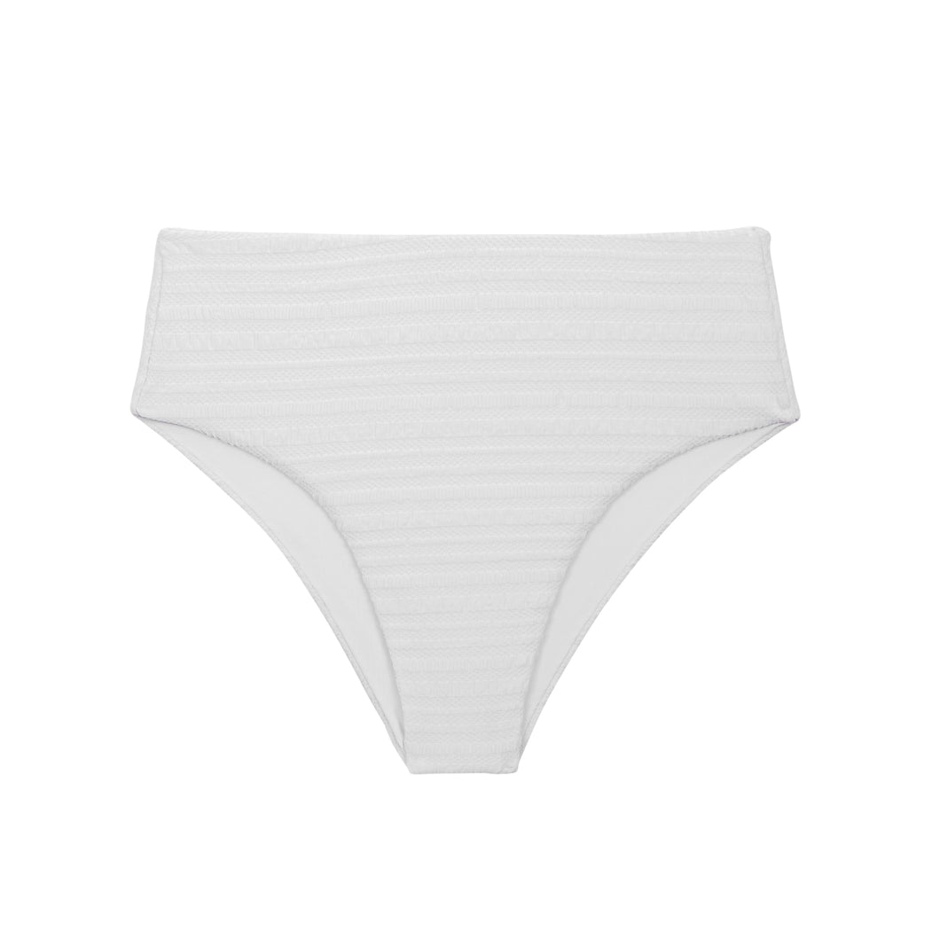 Product Front: Rio De Sol Bas Bottom Memphis-White Hotpants