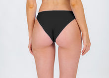 Cargar imagen en el visor de la galería, Model Back: Rio De Sol Bas Bottom Nero Essential-Comfy
