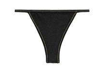 Cargar imagen en el visor de la galería, Product Front: Rio De Sol Bas Bottom Shimmer-Black California
