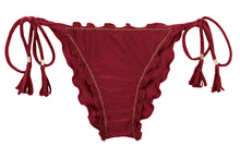 Cargar imagen en el visor de la galería, Product Front: Rio De Sol Bas Bottom Shimmer-Divino Frufru
