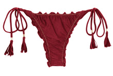 Cargar imagen en el visor de la galería, Product Front: Rio De Sol Bas Bottom Shimmer-Divino Frufru-Fio
