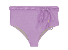 Cargar imagen en el visor de la galería, Product Front: Rio De Sol Bas Bottom Shimmer-Harmonia Belted-High-Waist
