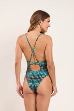 Cargar imagen en el visor de la galería, Model Back: Rio De Sol Une Pièce Brisa Sunny
