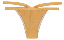 Cargar imagen en el visor de la galería, Product Front: Rio De Sol Bas Calcinha Gold Triangulo
