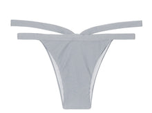 Cargar imagen en el visor de la galería, Product Front: Rio De Sol Bas Calcinha Silver Triangulo
