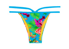 Cargar imagen en el visor de la galería, Product Front: Rio De Sol Bas Calcinha Tropical Blue Neck
