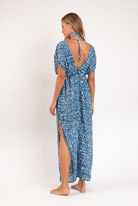Model Back: Rio De Sol Vêtement De Plage Chuva Long Dress Soleil