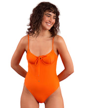 Cargar imagen en el visor de la galería, Gallery: Rio De Sol Une Pièce Dots-Orange Julia

