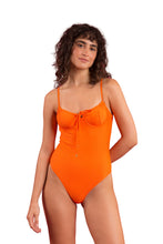 Cargar imagen en el visor de la galería, Image 04: Rio De Sol Une Pièce Dots-Orange Julia
