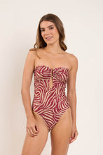 Cargar imagen en el visor de la galería, Model Front: Rio De Sol Une Pièce Dune Sara-Op

