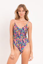 Cargar imagen en el visor de la galería, Model Front: Rio De Sol Une Pièce Euphoria Hype
