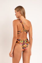 Cargar imagen en el visor de la galería, Model Back: Rio De Sol Une Pièce Fiore Santorini
