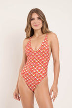 Cargar imagen en el visor de la galería, Image 05: Rio De Sol Une Pièce Floral-Scales Sunny
