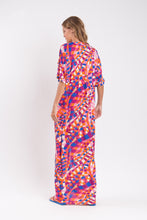 Cargar imagen en el visor de la galería, Model Back: Rio De Sol Vêtement De Plage Funny Long Dress
