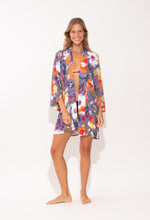 Cargar imagen en el visor de la galería, Image 04: Rio De Sol Robe De Plage Garden-Flower Kimono
