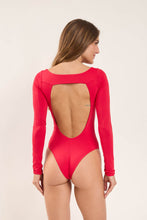 Cargar imagen en el visor de la galería, Model Back: Rio De Sol Une Pièce Hibiscus Surf

