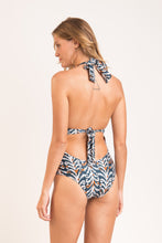 Cargar imagen en el visor de la galería, Model Back: Rio De Sol Une Pièce Ikat Mel-Op
