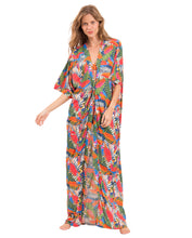 Cargar imagen en el visor de la galería, Gallery: Rio De Sol Vêtement De Plage Jungle Long Dress
