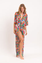 Cargar imagen en el visor de la galería, Image 04: Rio De Sol Vêtement De Plage Jungle Long Dress
