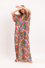 Cargar imagen en el visor de la galería, Image 08: Rio De Sol Vêtement De Plage Jungle Long Dress
