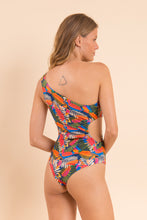 Cargar imagen en el visor de la galería, Model Back: Rio De Sol Une Pièce Jungle Maeve
