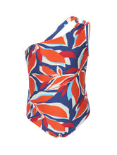 Cargar imagen en el visor de la galería, Product Front: Rio De Sol Une Pièce Fille Leaves Santorini-Kids
