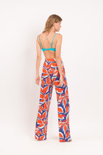 Cargar imagen en el visor de la galería, Image 08: Rio De Sol Pantalon De Plage Leaves Wide Pants
