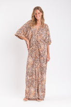 Cargar imagen en el visor de la galería, Image 07: Rio De Sol Vêtement De Plage Leopard Long Dress
