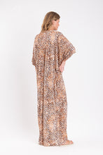 Cargar imagen en el visor de la galería, Image 08: Rio De Sol Vêtement De Plage Leopard Long Dress
