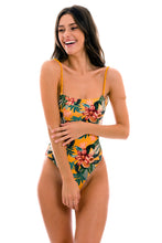 Cargar imagen en el visor de la galería, Model Front: Rio De Sol Une Pièce Lis Ella
