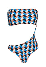 Cargar imagen en el visor de la galería, Product Front: Rio De Sol Une Pièce Maio Geometric
