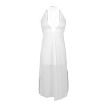 Cargar imagen en el visor de la galería, Product Front: Rio De Sol Vêtement De Plage Memphis-White Saida Yara
