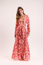 Cargar imagen en el visor de la galería, Model Front: Rio De Sol Vêtement De Plage Mirage Long Dress Verona
