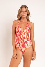 Cargar imagen en el visor de la galería, Model Front: Rio De Sol Une Pièce Mirage Mel-Op
