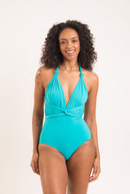 Cargar imagen en el visor de la galería, Model Front: Rio De Sol Une Pièce Nanai Marina
