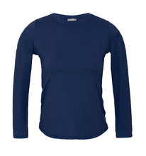 Cargar imagen en el visor de la galería, Product Front: Rio De Sol Haut Navy Rash-Guard
