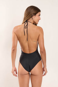 Model Back: Rio De Sol Une Pièce Nero Magda