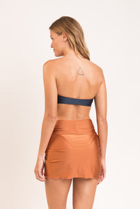 Model Back: Rio De Sol Jupe De Page Nocciola Skirt-Knot