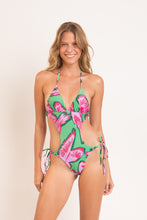 Cargar imagen en el visor de la galería, Model Front: Rio De Sol Une Pièce Parrots Trikini-Comfy
