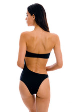 Cargar imagen en el visor de la galería, Model Back: Rio De Sol Une Pièce Preto Body-Rio
