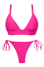 Cargar imagen en el visor de la galería, Product Front: Rio De Sol Ensemble Set Amaranto Tri-Cos Ibiza
