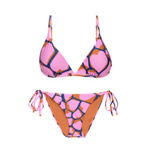 Cargar imagen en el visor de la galería, Product Front: Rio De Sol Ensemble Set Amore-Pink Tri-Fixo Ibiza-Comfy
