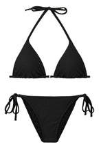 Cargar imagen en el visor de la galería, Product Front: Rio De Sol Ensemble Set Bora-Black Tri-Inv Lacinho
