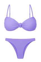 Cargar imagen en el visor de la galería, Product Front: Rio De Sol Ensemble Set Bora-Lavanda Bandeau-Joy Leblon
